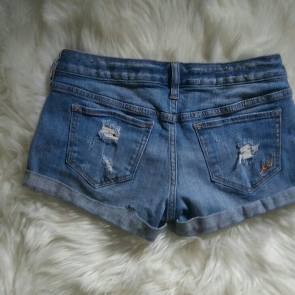 Express Jean Shorts Size 00 - Picture 4 of 8